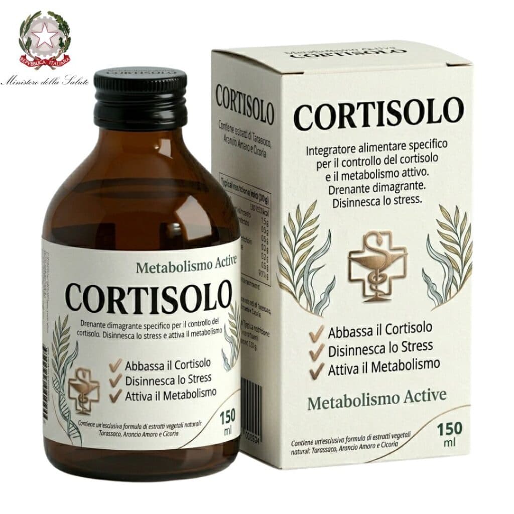 Integratore Cortisolo per il controllo dello stress e metabolismo.