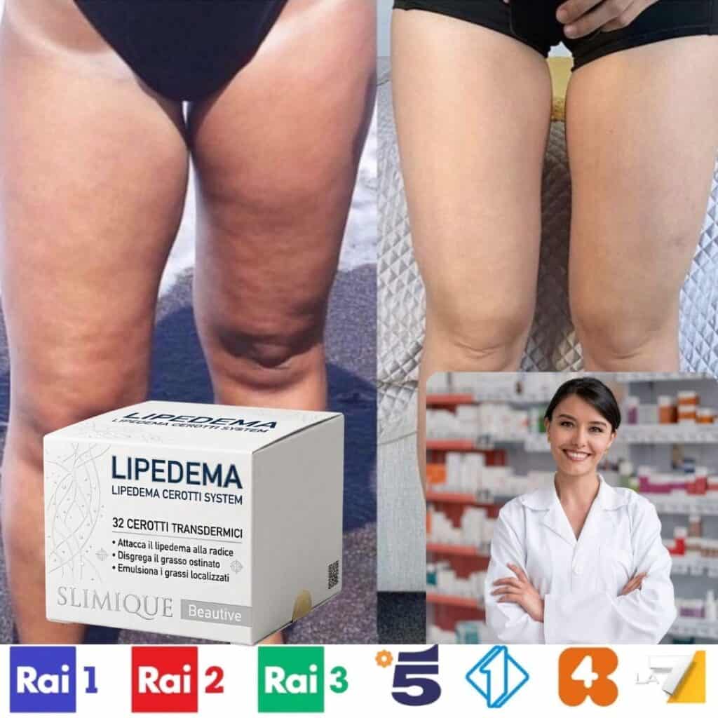 Cerotti LIP3D3MA per ridurre la cellulite e migliorare la pelle.