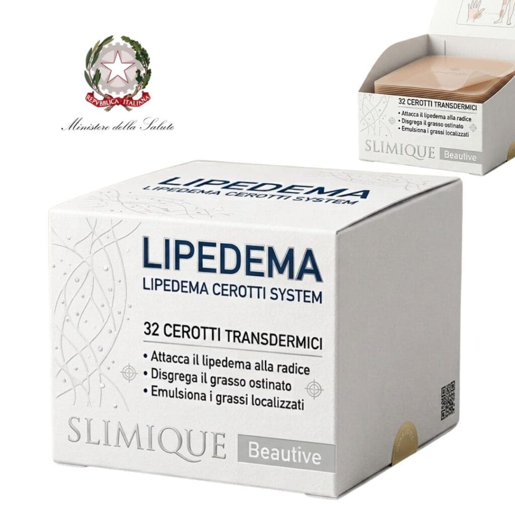 Cerotti transdermici per il trattamento del lipedema e cellulite.